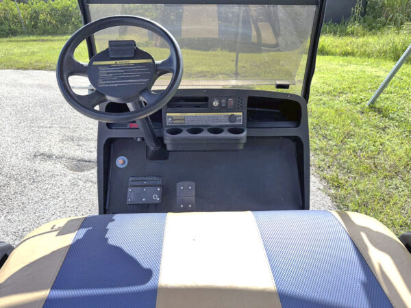 2011 EZGO TXT 48v - 4 Passenger - Blue - Image 3