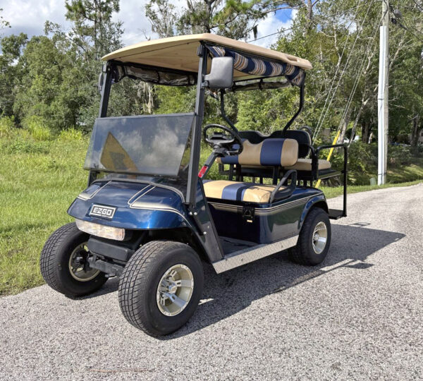 2011 EZGO TXT 48v - 4 Passenger - Blue