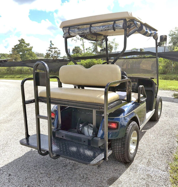 2011 EZGO TXT 48v - 4 Passenger - Blue - Image 6