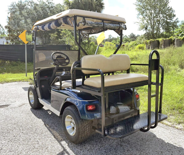 2011 EZGO TXT 48v - 4 Passenger - Blue - Image 7