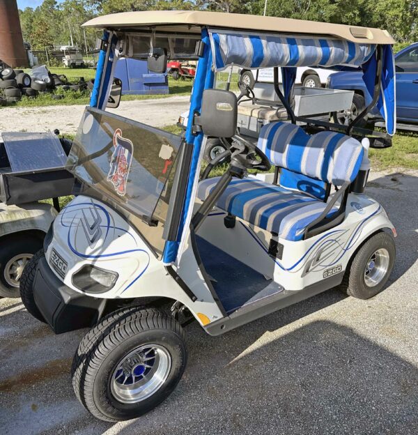 2014 EZGO TXT 48v - 2 Passenger - White