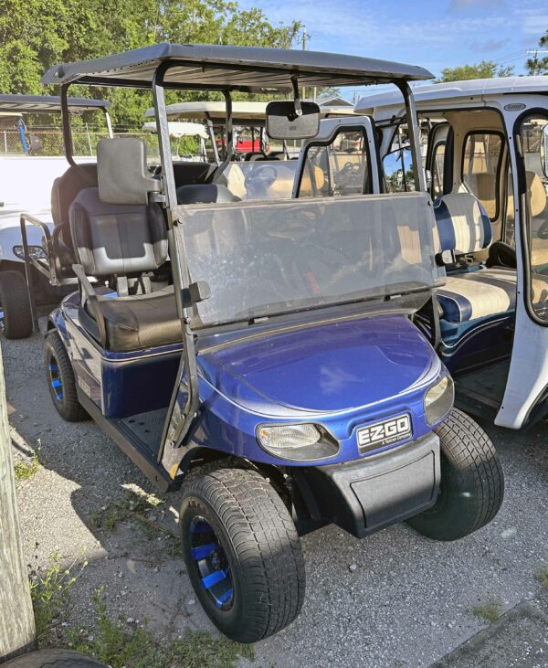 2018 EZGO TXT 48v - 4 Passenger - Blue